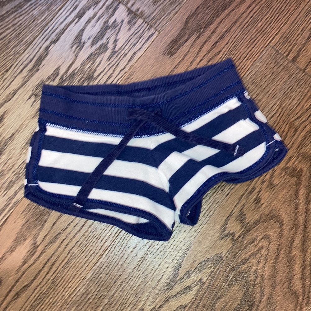 Kids blue and white shorts. GapKids.